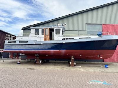 Akerboom Motorjacht  1400 Arbeitsboot 1958, mit DAF motor, Niederlande