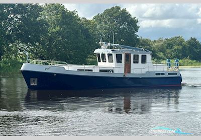 Akerboom Motorjacht 1400 Arbeitsboot 1958, mit Daf motor, Niederlande