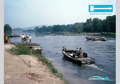 Bridge Erection Boat D27 Arbeitsboot 1966, mit Detroit Diesel  motor, Niederlande