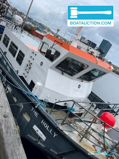 Crew Tender Catamaran Arbeitsboot 2013, mit Cummins motor, England