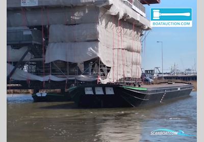 Dekschuit 600 Arbeitsboot 1970, Niederlande