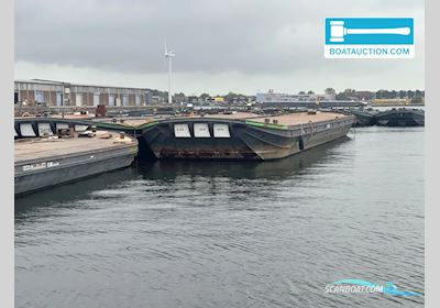 Dekschuit 600 Arbeitsboot 1970, Niederlande