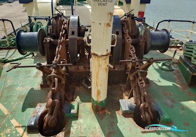 Passagerarskolmotorskepp M/S Origo Smyr Arbeitsboot 1955, mit Nohab Diesel-2takt ML4 423kwa motor, Sweden