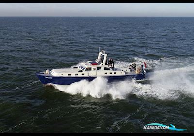 Traditional ex Patrouille Schip Arbeitsboot 1957, mit Man motor, Niederlande