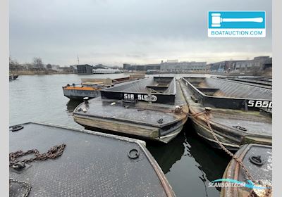 Vrachtduwbak SB515 Arbeitsboot 1970, Niederlande