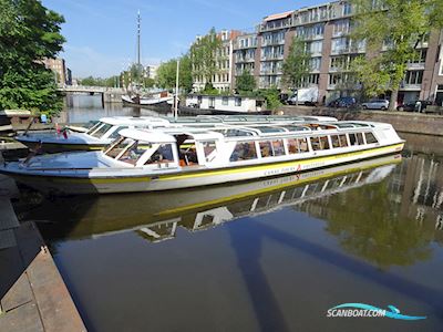 Amsterdamse Grachten rondvaartboot 21.80 21.80 Arbejdsbåd 2005, med Siemens<br />diesel elektrisch motor, Holland