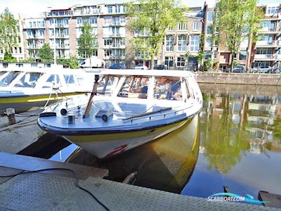Amsterdamse Grachten rondvaartboot 21.80 21.80 Arbejdsbåd 2005, med Siemens<br />diesel elektrisch motor, Holland