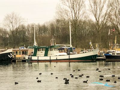 Kotter, woonkotter Ex viskotter zeegaand Arbejdsbåd 1923, med Kromhout motor, Holland