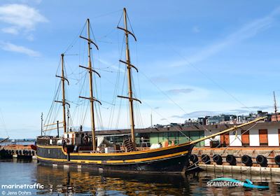 Schooner Arbejdsbåd 1944, med Detroit motor, Danmark