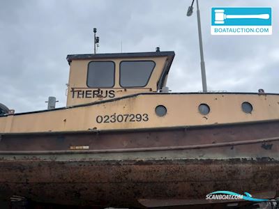 Tugboat 1229 Arbejdsbåd 1948, med Daf motor, Holland