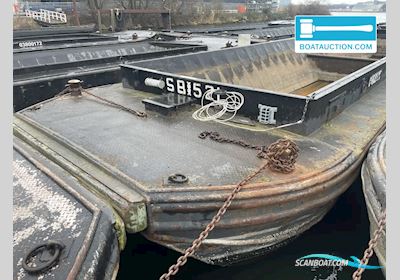 Vrachtduwbak SB521 Arbejdsbåd 1970, Holland