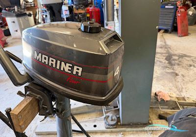 Mariner 4HK Lang Bådmotor 1990, Danmark