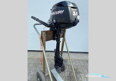 Mercury 3,5 HK langbenet Bådmotor , med Mercury motor, Danmark
