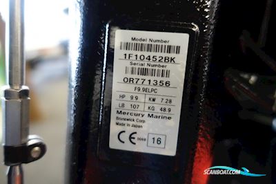 Mercury F9.9Elpc Bådmotor 2024, Holland
