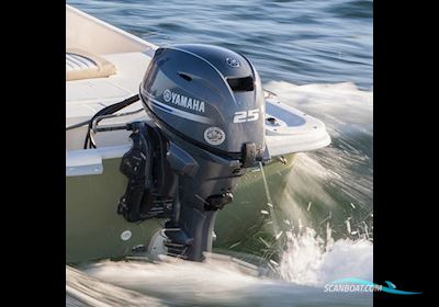 Yamaha 25 HK - Fjernbetjening, Elektrisk, Powertrim Bådmotor 2024, med Yamaha motor, Danmark