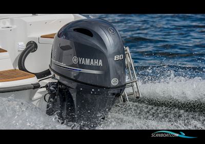 Yamaha 80 HK - Fjernbetjent, Elektronisk Start, Powertrim Bådmotor 2024, med Yamaha motor, Danmark