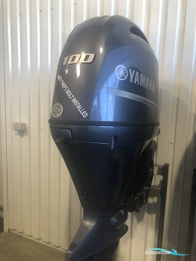 Yamaha F100FETL Bådmotor 2018, med Yamaha F100FETL motor, Danmark
