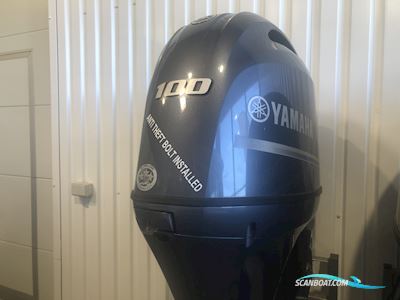 Yamaha F100FETL Bådmotor 2018, med Yamaha F100FETL motor, Danmark