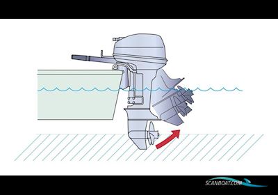 Yamaha FT8Gmhlx High Thrust Bådmotor 2023, med Yamaha FT8Gmhl/X motor, Danmark