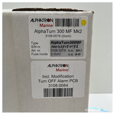 Alphatron AlphaTurn 300 MF MK2 black rate of turn display Bådtilbehør 2025, Holland