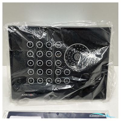 Alphatron Alphacall PH Intercom 20 Line Black - 3210.1076 Bådtilbehør 2025, Holland