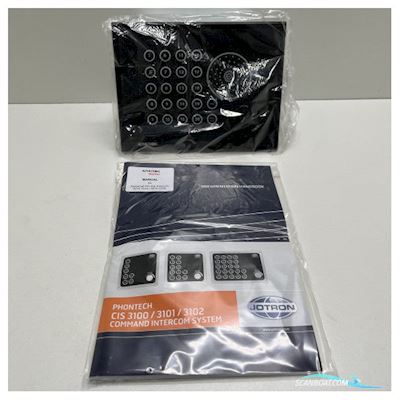 Alphatron Alphacall PH Intercom 20 Line Black - 3210.1076 Bådtilbehør 2025, Holland