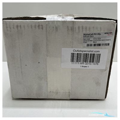 Alphatron Alphacall PH Intercom 20 Line Black - 3210.1076 Bådtilbehør 2025, Holland