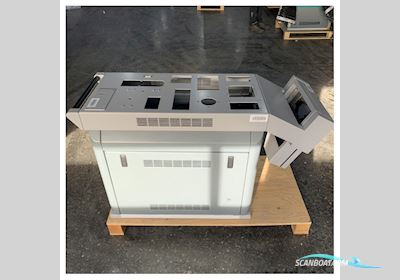 Alphatron Antracite Brigde Navigation Console type E dimensions - L136 x W48 x H83 Bådtilbehør 2025, Holland