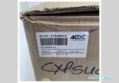 Furuno Billion Power AC/DC 2000W Pure Sine Wave Inverter 24V to 230V With Overheat & Short Circuit Protection - CZ-2000S Bådtilbehør 2025, Holland