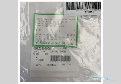 Furuno Pcb 02P5890-2 Power Transceiver Board For - FE-606N Bådtilbehør 2025, Holland
