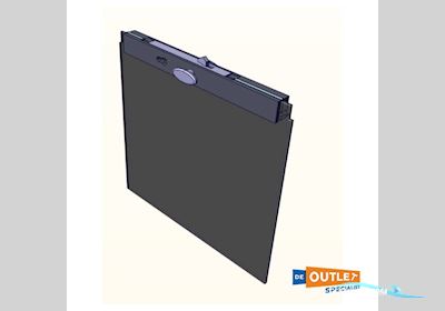 Hanse 505 kunststof toegangsdeur met slot 560 x 514 mm Bådtilbehør 2025, Holland