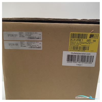 Hatteland HD 19T03C Oba 19 Inch Industrial Touchscreen Display - HD19T03Coba + Hdmmd0 Bådtilbehør 2025, Holland
