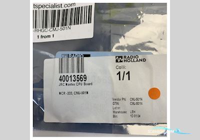 Jrc Navtex Ncr333 Cpu Board Cmu-501N Bådtilbehør 2025, Holland