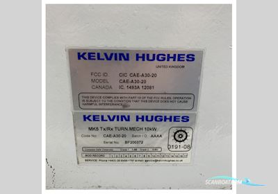 Kelvin Hughes MK5 X-band Radar Turning Pedestal CAE-A30-22 - 10 kW Bådtilbehør 2025, Holland