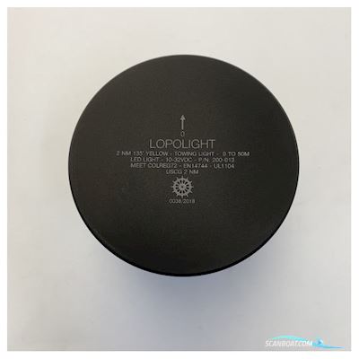 Lopolight Marine LED Towing Light Coupling for Boats up to 50m 2nm 135 degree - 201-013 PRO Bådtilbehør 2025, Holland