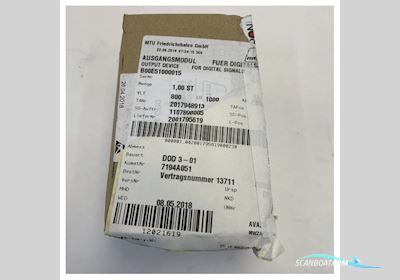MTU B00E51000012 Digital Input Device for Engine Signals - B00E51000012 Bådtilbehør 2025, Holland