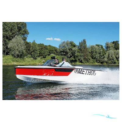 Method Wake Ski 6.2 wakeboard- waterski boat with 440HP RED Bådtilbehør 0, Holland