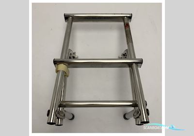 Nautinox 2037 Durable Stainless Steel Marine Bathing Ladder - Safe, Foldable & Non-Slip For Boats Bådtilbehør 2025, Holland