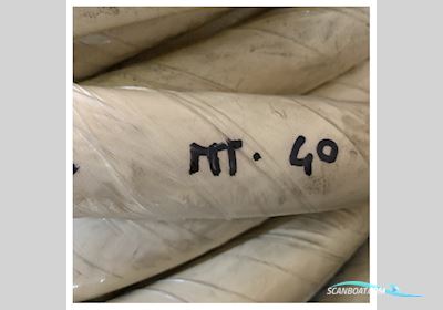 Onbekend White Waterproof Oil-Resistant Flexible hose for Marine and Industrial Pipelines � 22mm Diameter, 40m Roll Bådtilbehør 2026, Holland