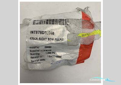 Quicksilver 470 Cruise Right Bow Pulpit | Rail for Boats stainless steel - QS470-001 Bådtilbehør 2025, Holland