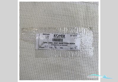 Quicksilver 605 Open Console Seat Base Cushion Grey - 2202329 Bådtilbehør 2025, Holland