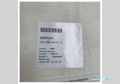 Quicksilver 605 Open Console Seat Base Cushion Grey - 2202329 Bådtilbehør 2025, Holland