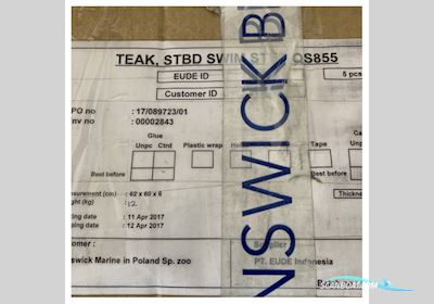 Quicksilver 855 Teak Swimplatform Side Steps Kit - O85O03 Bådtilbehør 2025, Holland