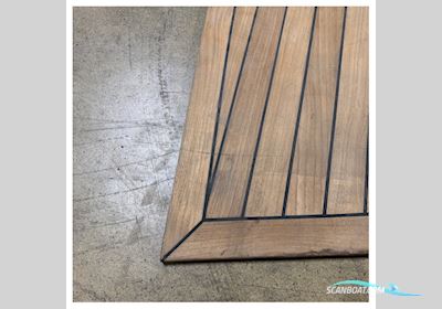 Quicksilver High-Quality Teak Bow Plank With Non-Slip Dark Inlay For Marine And Boat Decks - 2162974 Bådtilbehør 2025, Holland