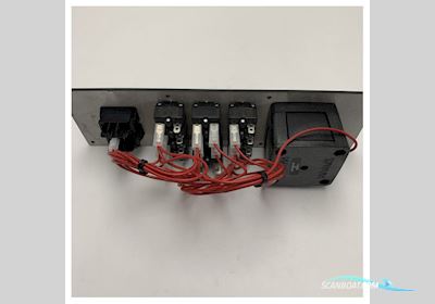 Quicksilver Marine Single Engine Control Panel with Battery Switch - 12V DC Boat Electrical System Bådtilbehør 2025, Holland