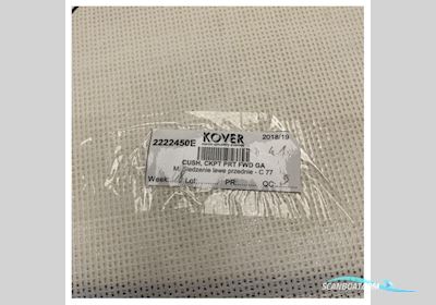 Uttern C77 Portside Cockpit Seat Cushion Antracite - 2222450E Bådtilbehør 2025, Holland