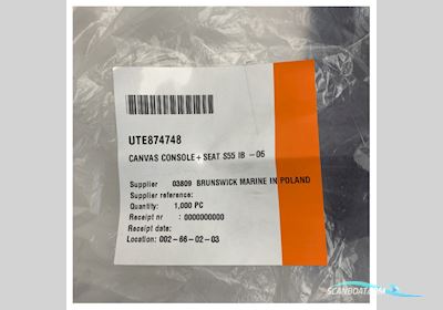 Uttern S55 Pilot Seat And Steering Console Cover Blue - 874748 Bådtilbehør 2025, Holland