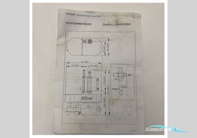 Vetus Windshield Wiper Motor Hdm12 12V 75W For Marine Boats - Powerful & Durable Bådtilbehør 2025, Holland