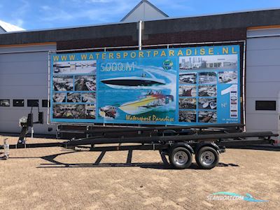 Pontoon Stallingstrailer 2-Asser (Usa) Bådtrailer 2024, Holland