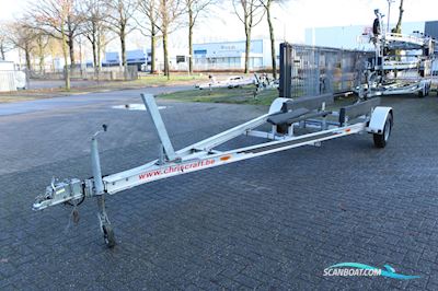 Stallingstrailer Aluminium 1-asser Bådtrailer 2024, Holland